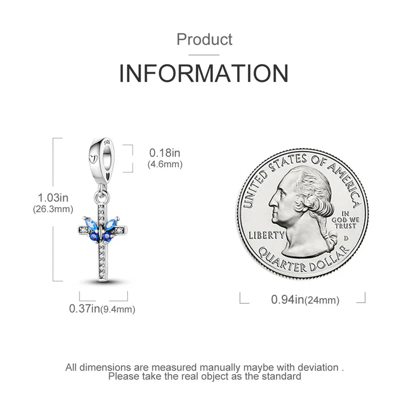 925 Silver Devil's Eye Charms Beads for Women DIY Jewelry Making