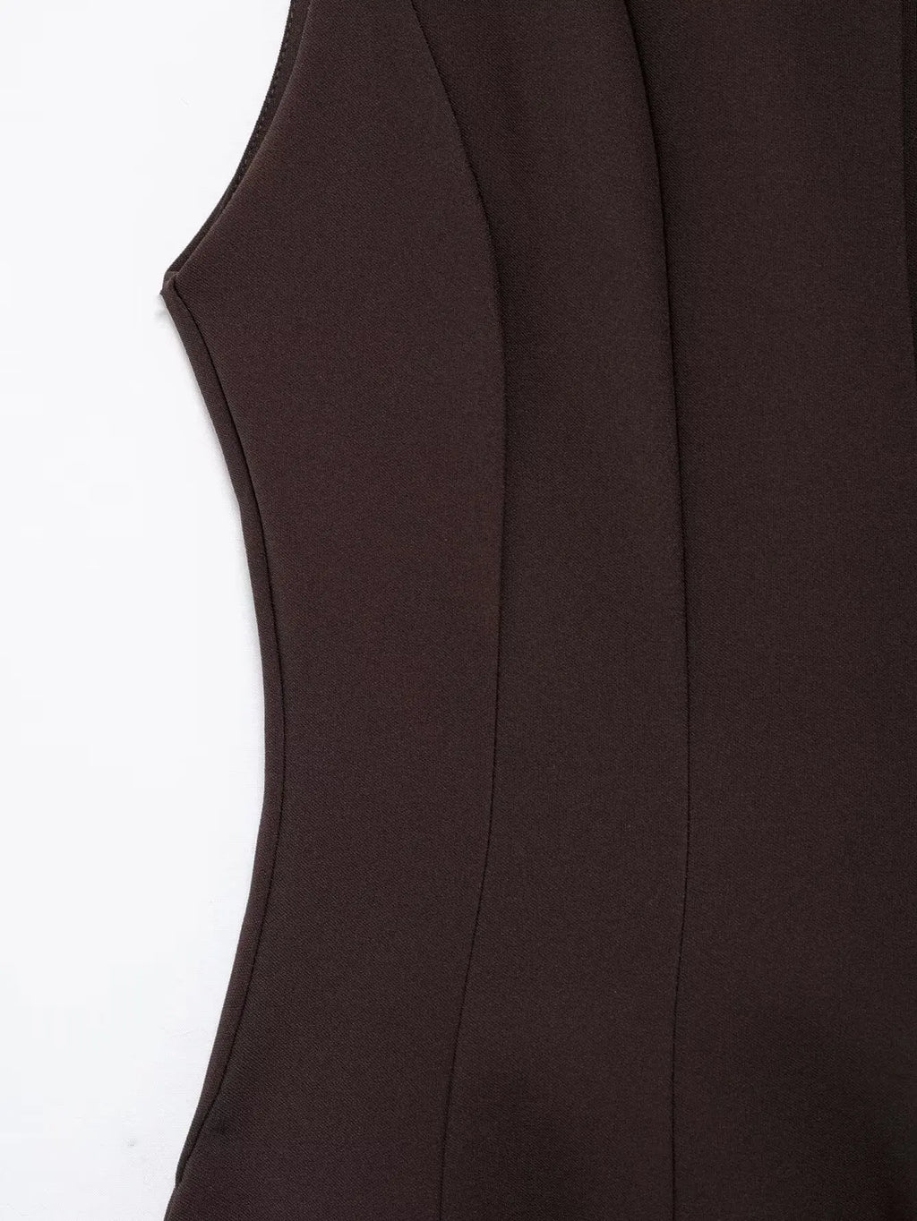 Sleeveless Pleated Mini Dress For Women Casual Office