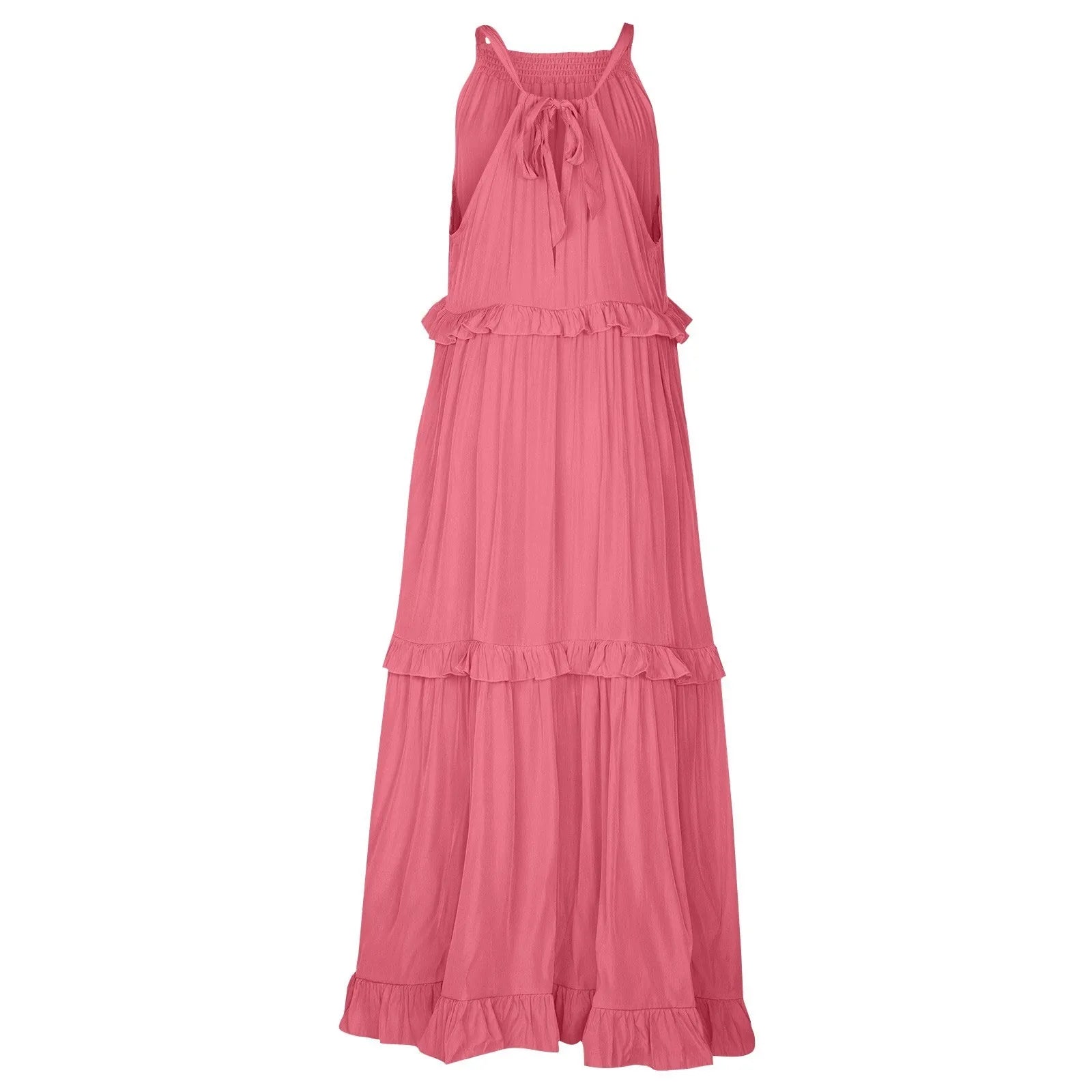 Women Summer Maxi Dress Lightweight Beach Swing Dress