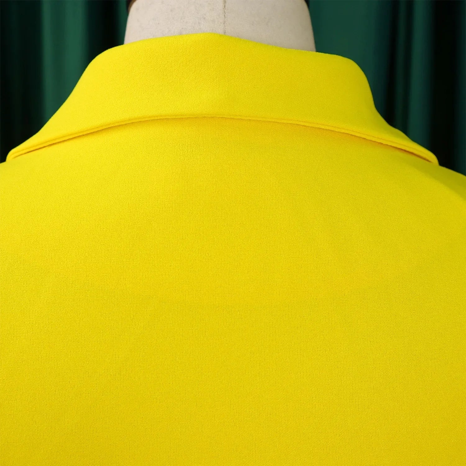 Elegant Blazer Dress For Women Notched Collar Full Sleeve