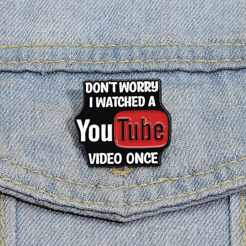 Custom Quotes Enamel Pins with Funny Phrases and Positive Sayings Rainbow Text Brooch Lapel Badge Jewelry Gift for Friends