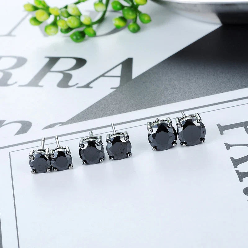 Moissanite Diamond Stud Earrings in S925 Sterling Silver for Women Perfect for Wedding Engagement and Anniversary Gifts