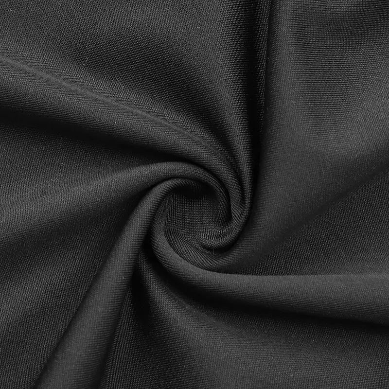 Black Sexy Backless Sling Jumpsuit for Women Summer Bodycon Romper Elegant Streetwear Clubwear Party Outfit