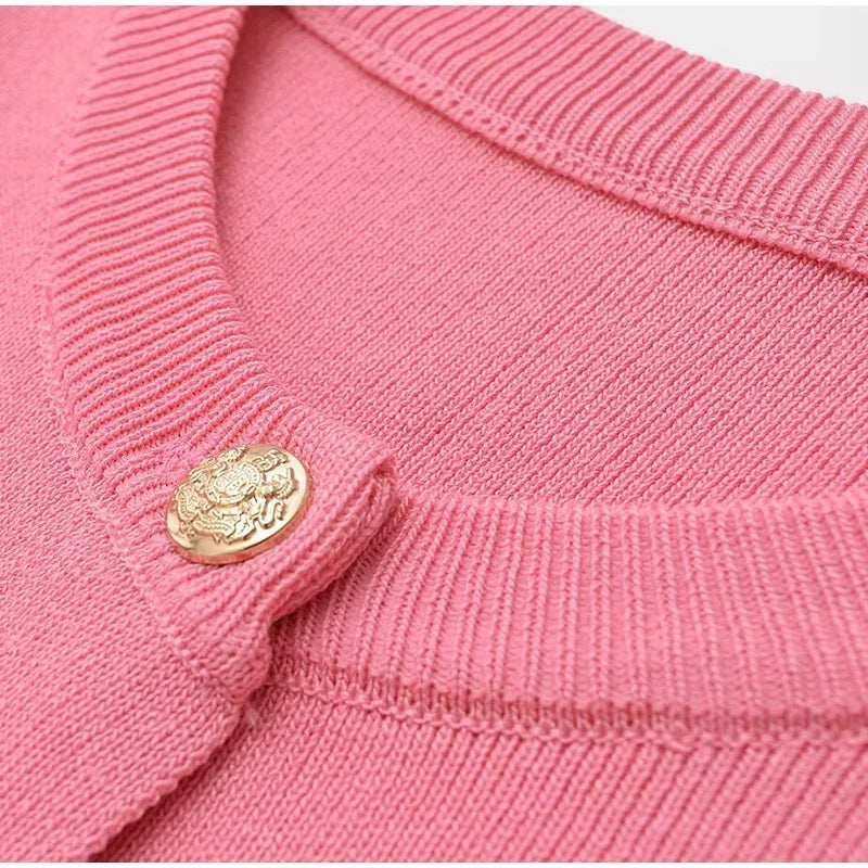 Ribbed Pocket Knit Dress For Women High Waist Mini Chic