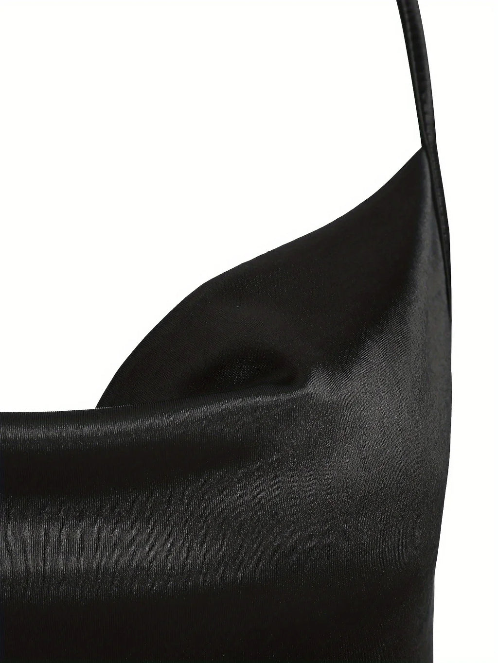 Elegant Satin Hip Suspender Dress For Women Evening Wear