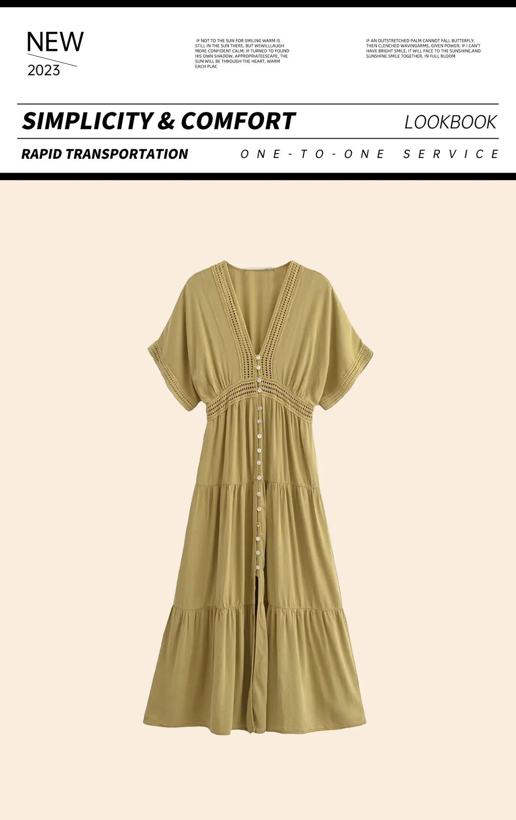 Summer Womens V Neck Lace Shirt Dress Long Casual Fit