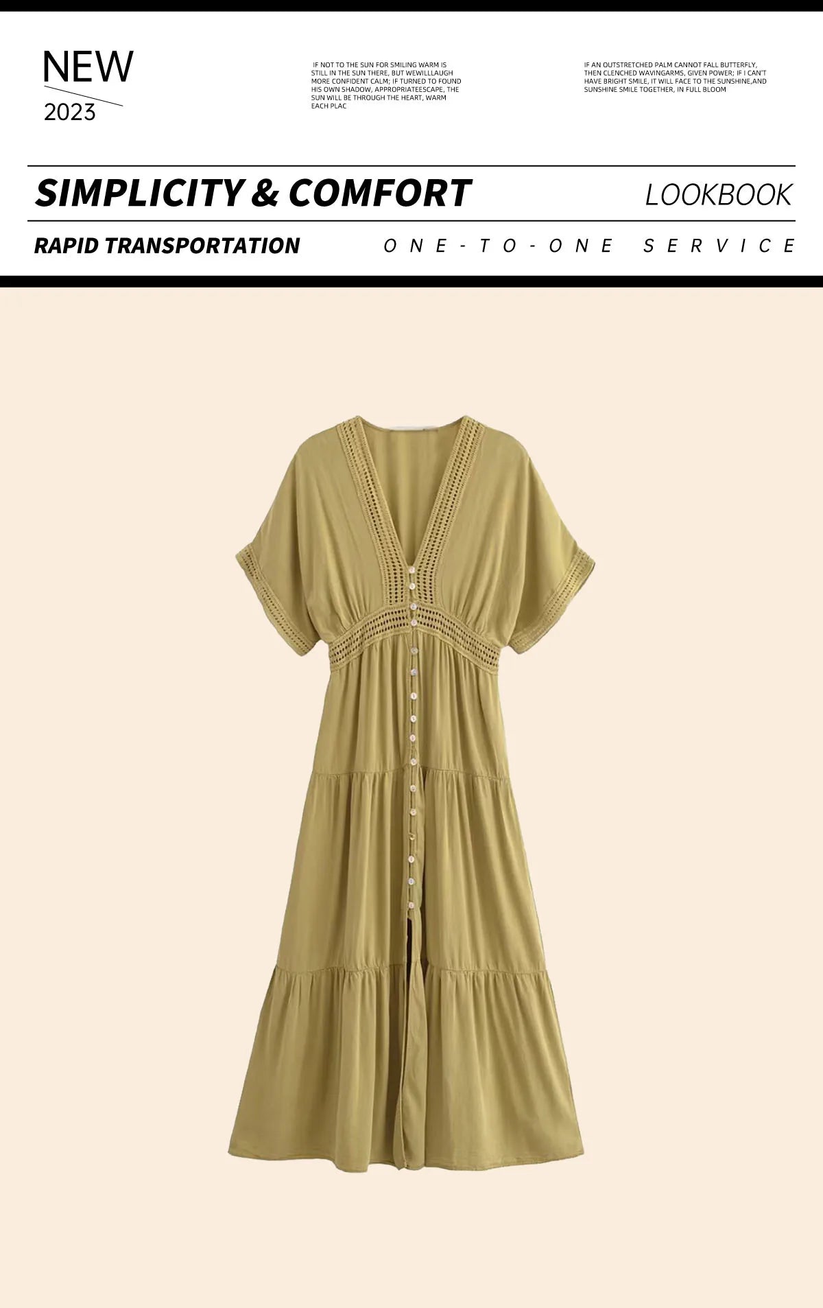 Summer Womens V Neck Lace Shirt Dress Long Casual Fit