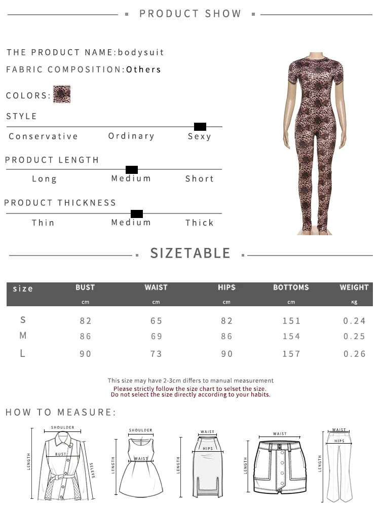 Women Leopard Print Backless Hollow Jumpsuit Sleeveless Short Sleeve Summer Workout Overalls with Peach Buttocks Design