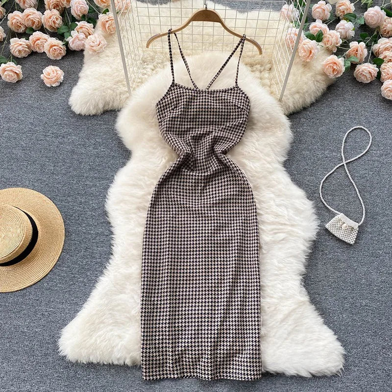 Sexy Floral Print Halter Backless Dress for Club and Summer