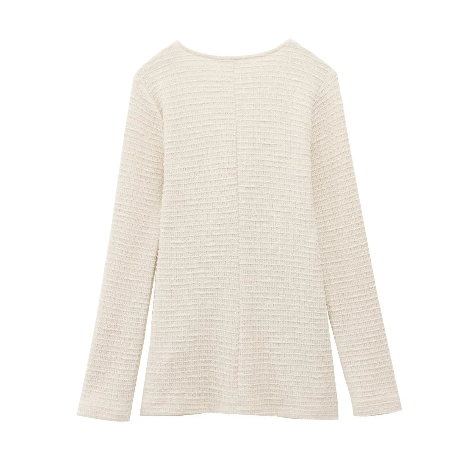 Women's Casual Chic Bow Top and Flared Pants Suit Set for Spring and Summer