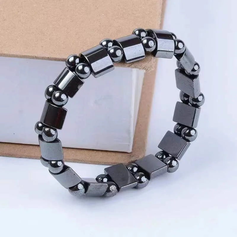 Hematite Magnetic Therapy Bracelet for Weight Loss and Health Care for Men and Women