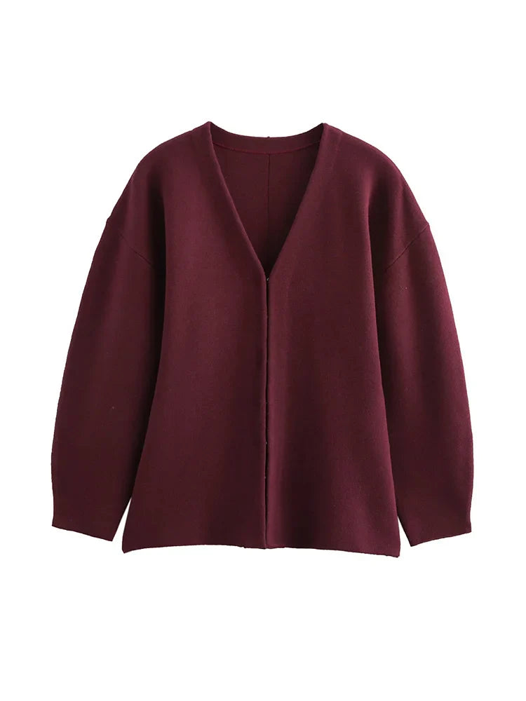 Women's Stylish Knit Mini Skirt Set with Slim Fit Jacket and High Waist Stretch Flat Knit Skirt Casual Chic Outfit