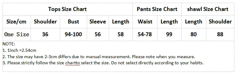 Women's Knitted Spring Three Piece Set with Casual Pullover Sweater, Stripe Shawl, and Wide Leg Pants Outfit