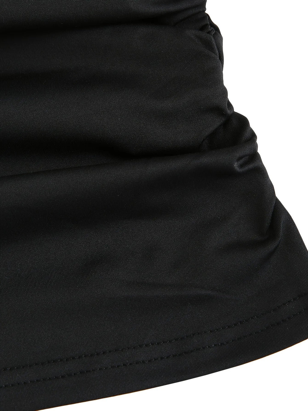 Butterfly Lace Cross Vest and Drawstring Wide-Leg Trousers Two-Piece Suit