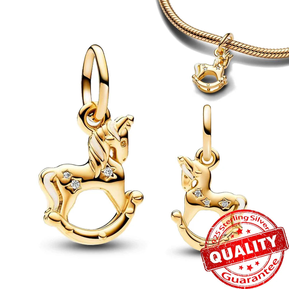 925 Sterling Silver Love Heart Envelope Rose Pendant with Crystal Ball for DIY Bracelet and Necklace Jewelry Gifts