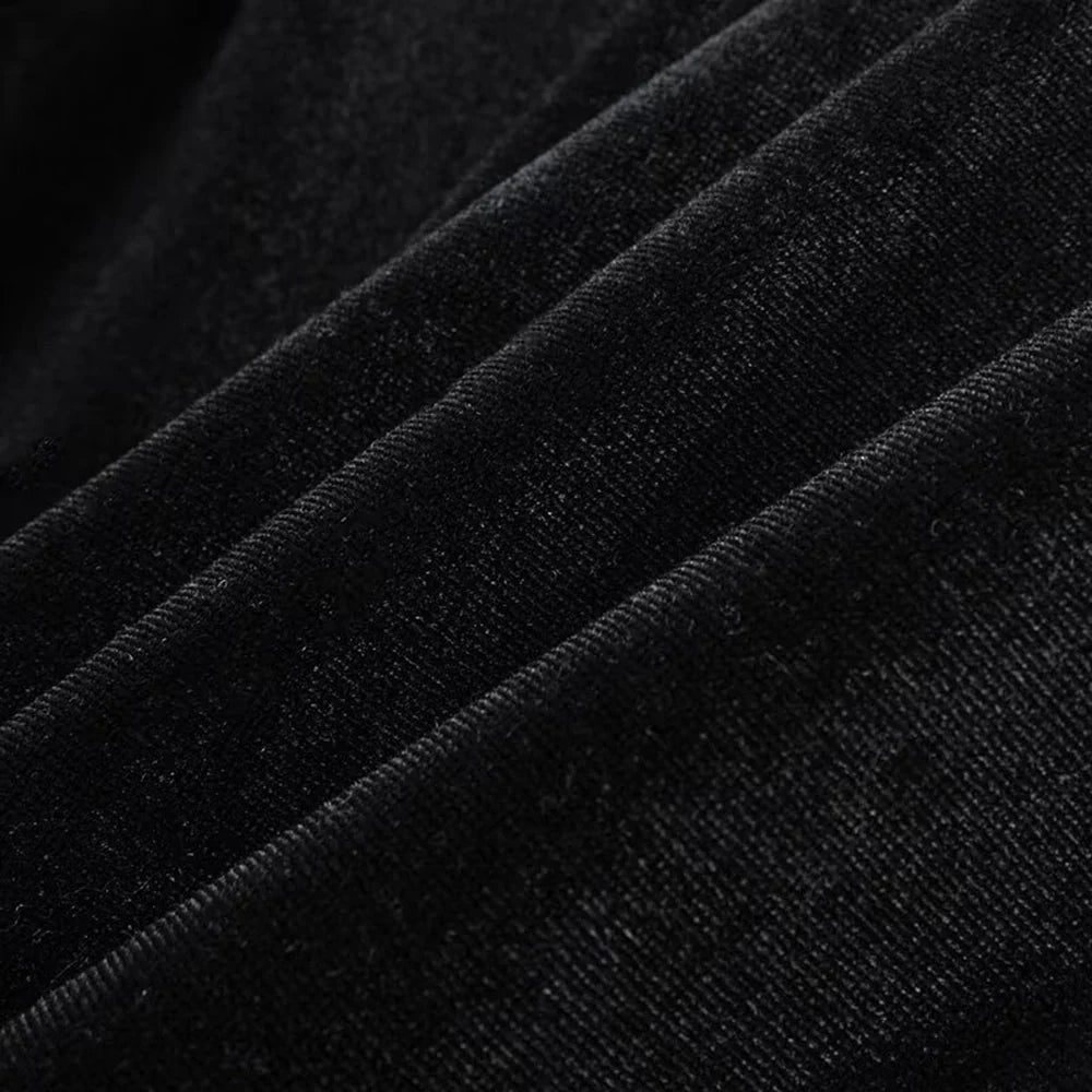 Beaded Mini Dress With Plunge Neckline And Long Sleeve