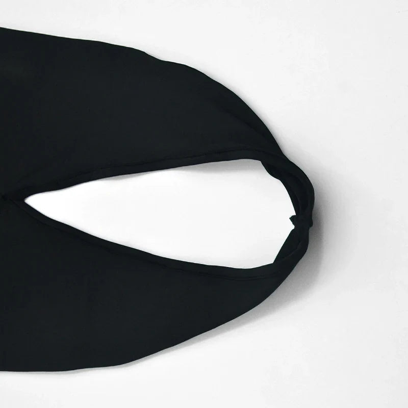 Black Maxi Dress Backless Halter Sleeveless Party A Line