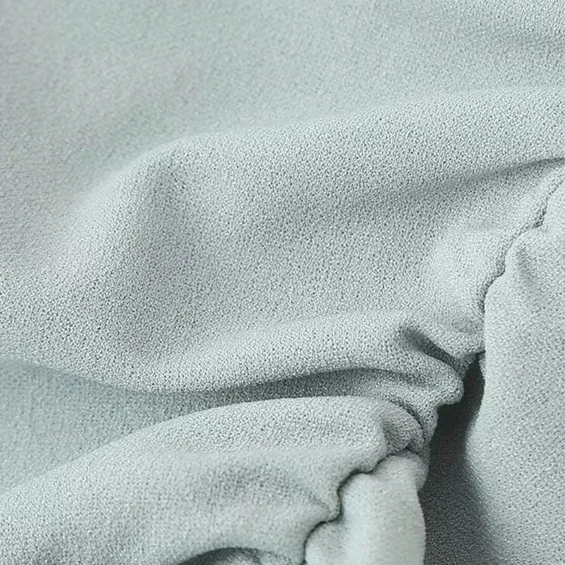 Women's Chic Two-Piece Set Backless Pleated Crop Top with Vintage High Waist Back Slit Midi Skirt Elegant Lady Fashion Ensemble