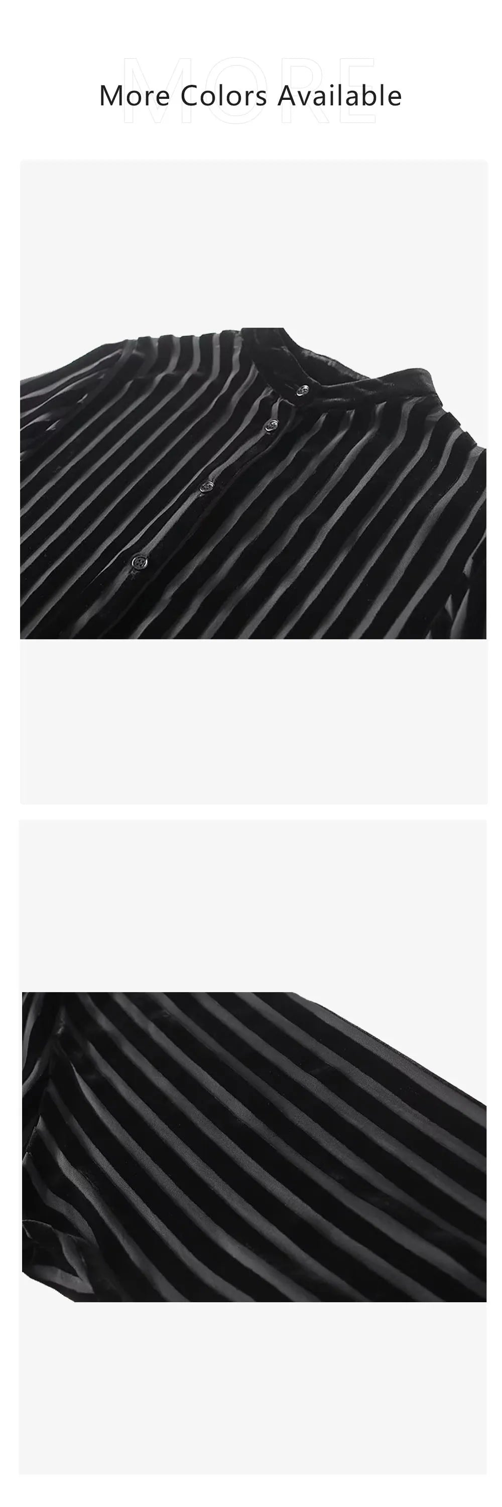 Versatile Blended Velvet Shirt for Women Lightweight Simple Western Style Spring Summer Top