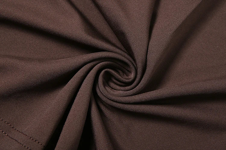 Junior Girls Slim Fit Ankle-Length High Street Jumpsuit Solid Color O-Neck Backless Fashion Romper