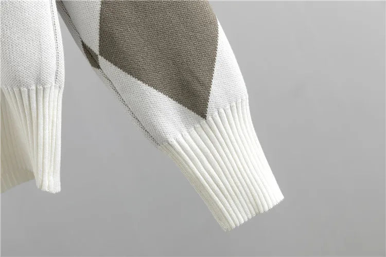 Women's Thick Soft Knitted Sweater and Long Pant Set Casual 2PCS Track Suit for Autumn and Winter