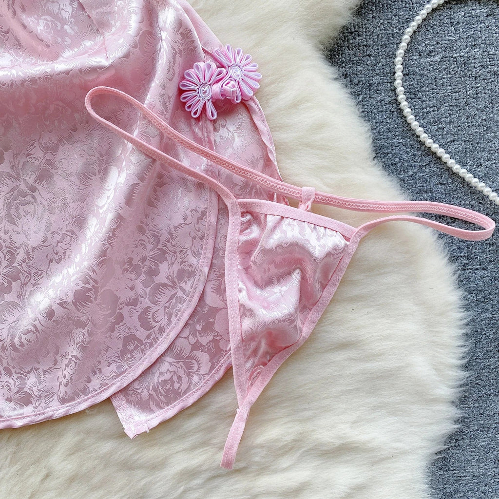 Sexy Anime Cosplay Qipao Bodysuit Nightgown Lingerie