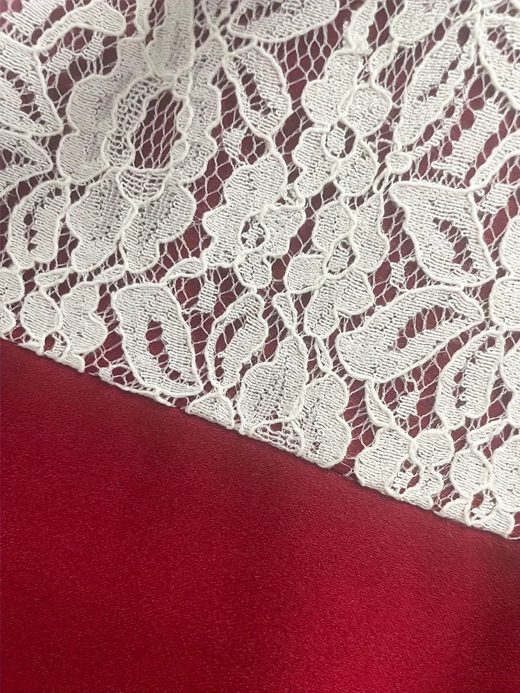 Casual Elegant Solid Bandage Dress With Patchwork Cutouts