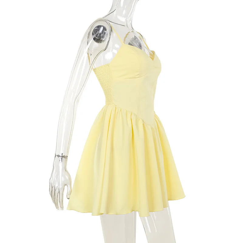 Slimming Waist Cinching Suspender Short Skirt For Women