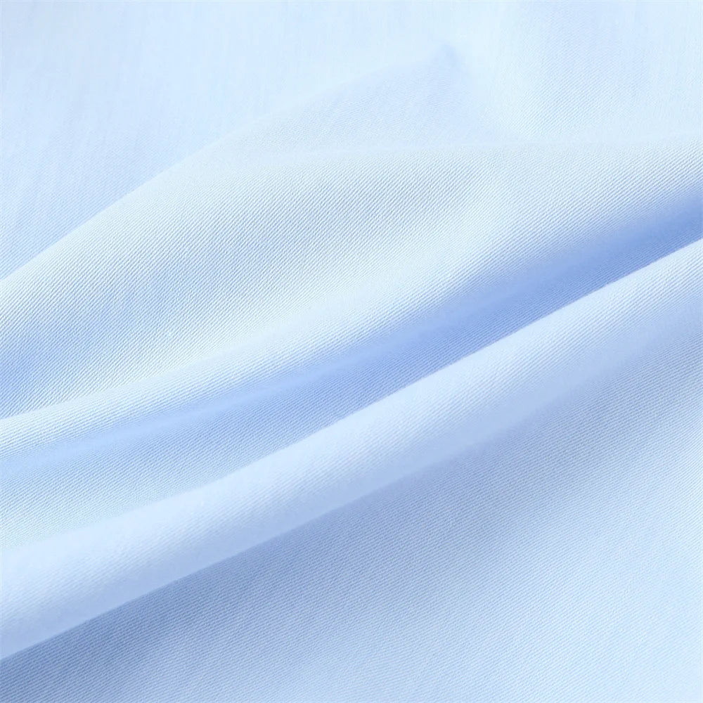 Women's Casual Waist Button-Up Shirt Long Sleeve Lapel Solid Color Slim Fit Spring Blouse