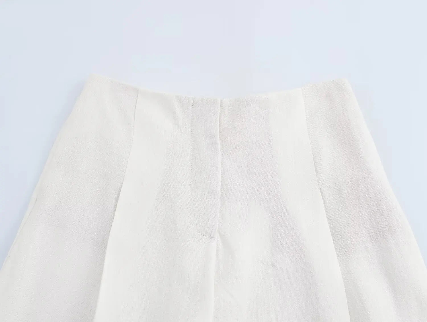 Women's Casual Chic Blended Suit Jacket and Straight Trousers Set for Spring and Summer