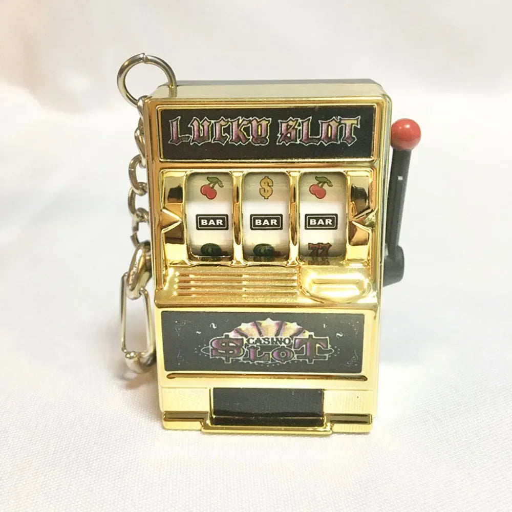 Creative Fruit Machine Keychain for Car Pendant Personalized Gift Accessories