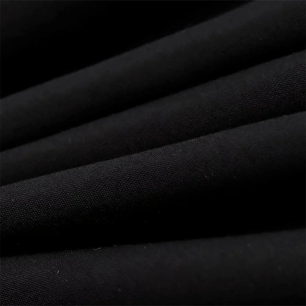 Solid Color Casual Collar Long Sleeve Poplin Shirt for Women with Gold Buckle Accent and Loose Fit