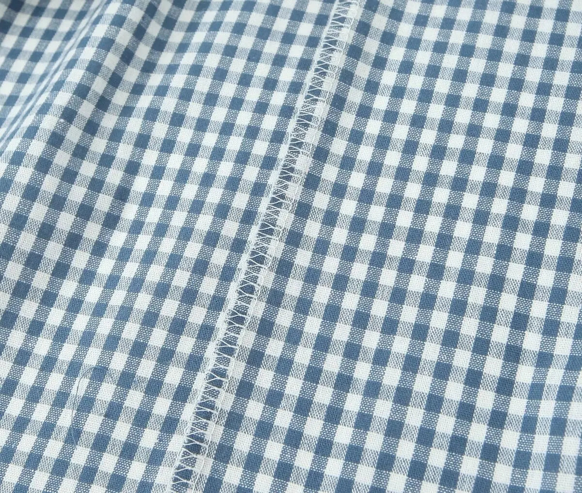 Waist Slimming Suspender Dress With Plaid Skirt Summer