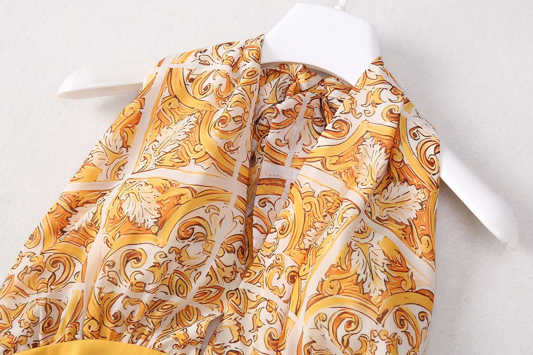 Summer Halter Backless Printed Luxury Dress Sleeveless