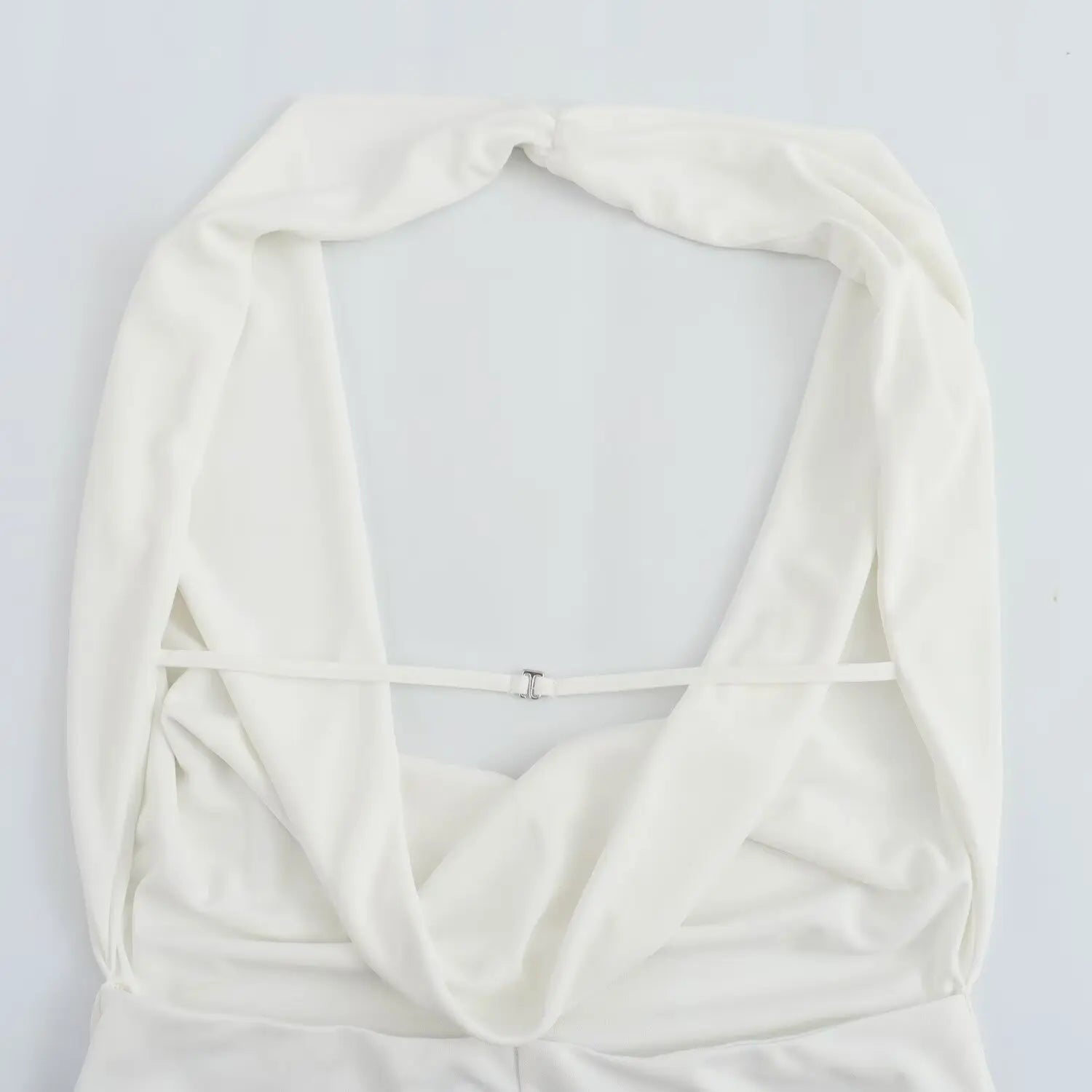 Blue Backless Off Shoulder Long Dress For Women Evening