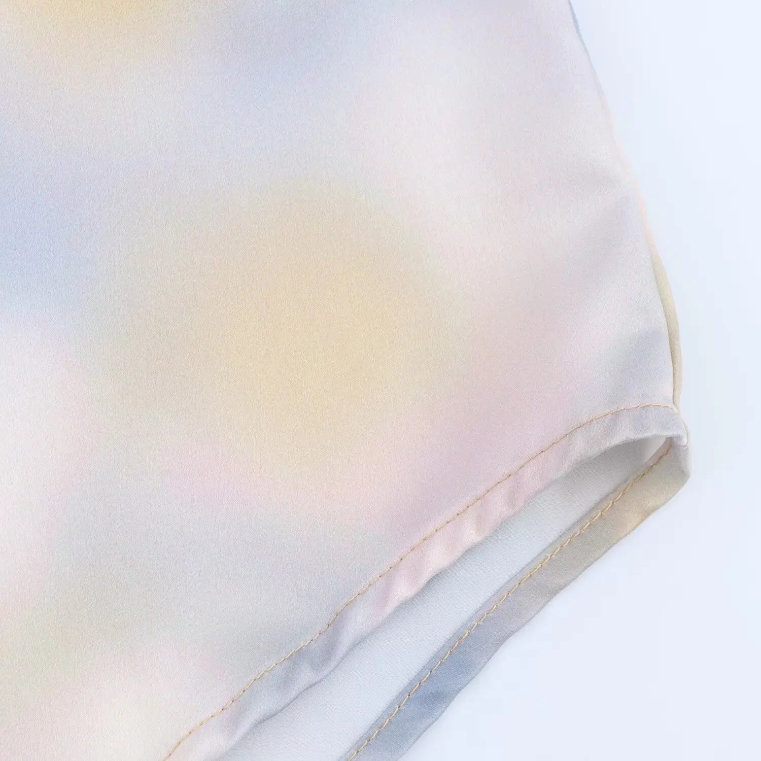 Women's Tie Dye Texture Vertical Collar Shirt with High Waist Slimming Skirt Set Spring Casual Chic Elegant Outfit