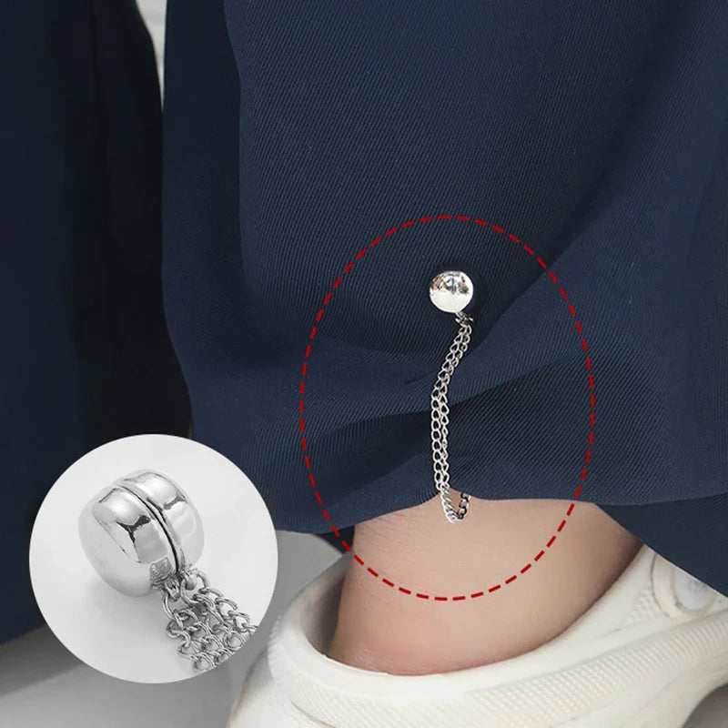 Exquisite Chain Magnetic Buckle Clip for Clothing Accessories and Scarves