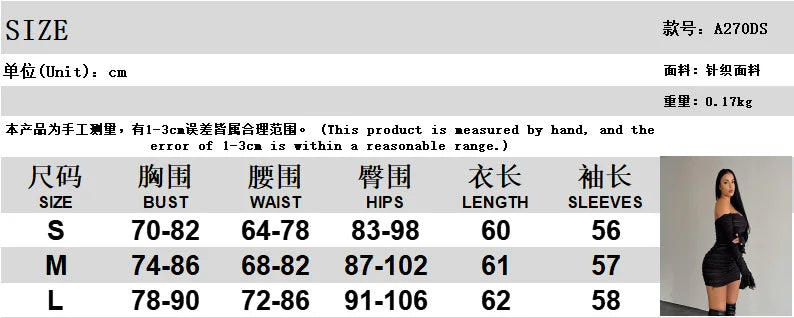 Backless Boat Neck Long Sleeve Dress for Party and Club