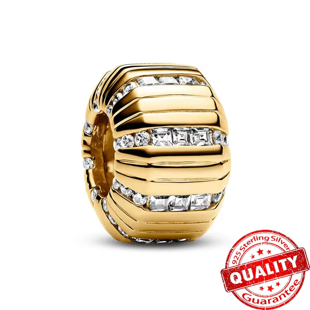 925 Sterling Silver Love Heart Envelope Rose Pendant with Crystal Ball for DIY Bracelet and Necklace Jewelry Gifts