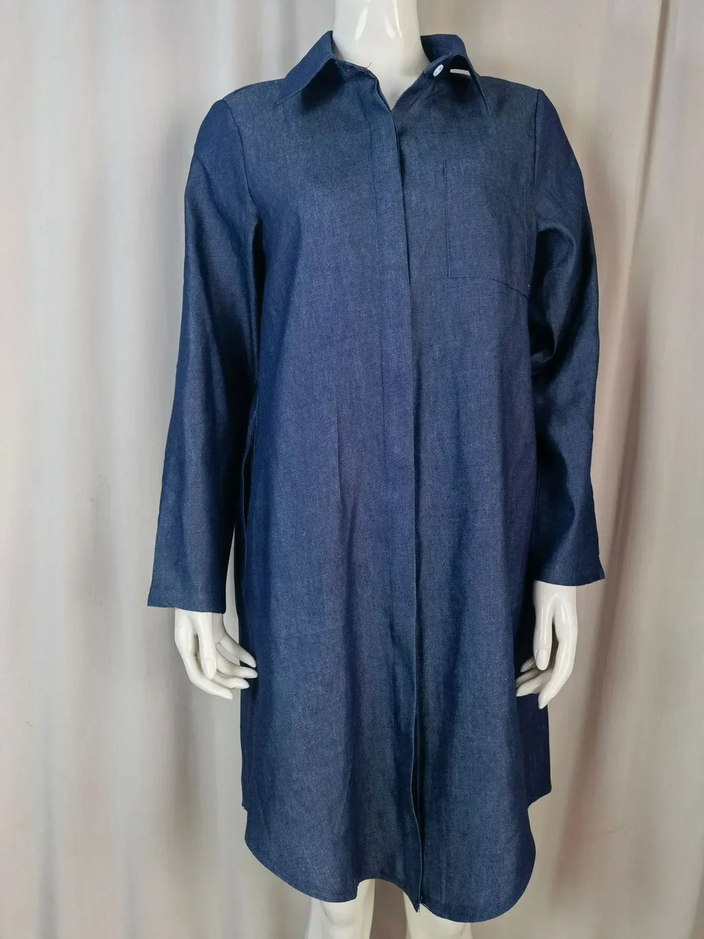 Cowboy Style Long Sleeve Black Dress For Women Retro Chic