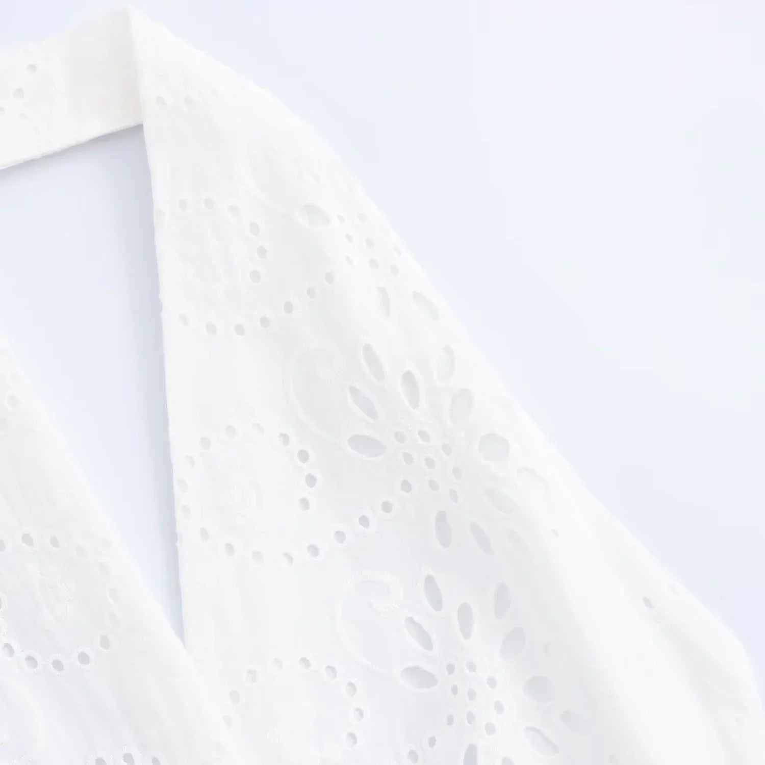 Autumn Embroidered Casual Dress with Halter Neck for Women