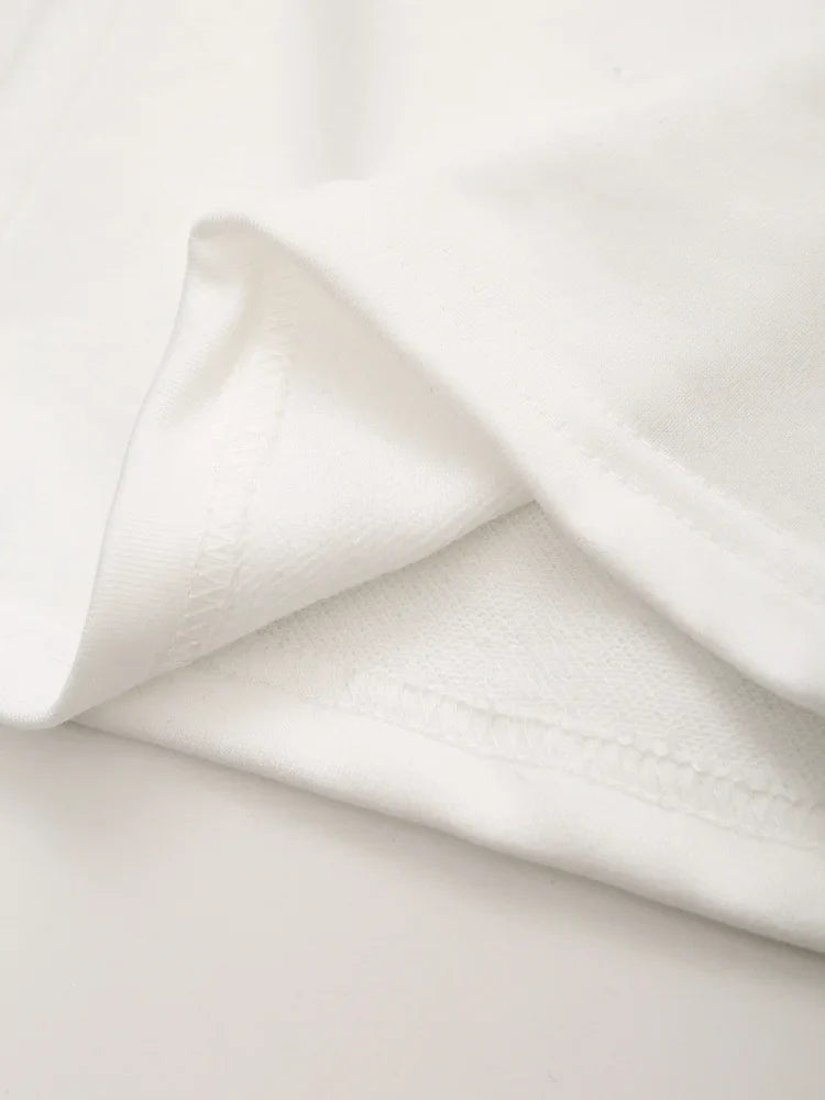 Women's Solid Casual Trouser Set with Short Sleeve T-Shirt and Elastic Waist Wide Leg Pants