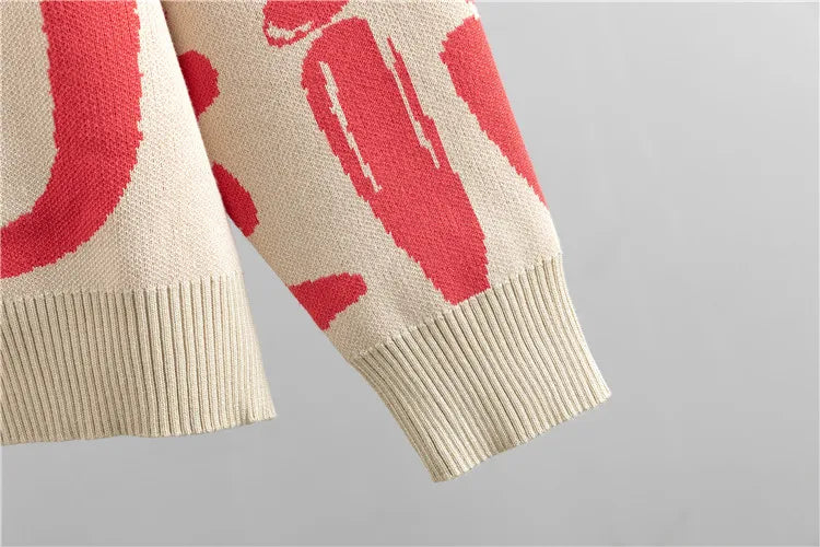 Women's Knitted Cardigan Tracksuit Set with Pockets Stylish Sweater and Pants Outfit