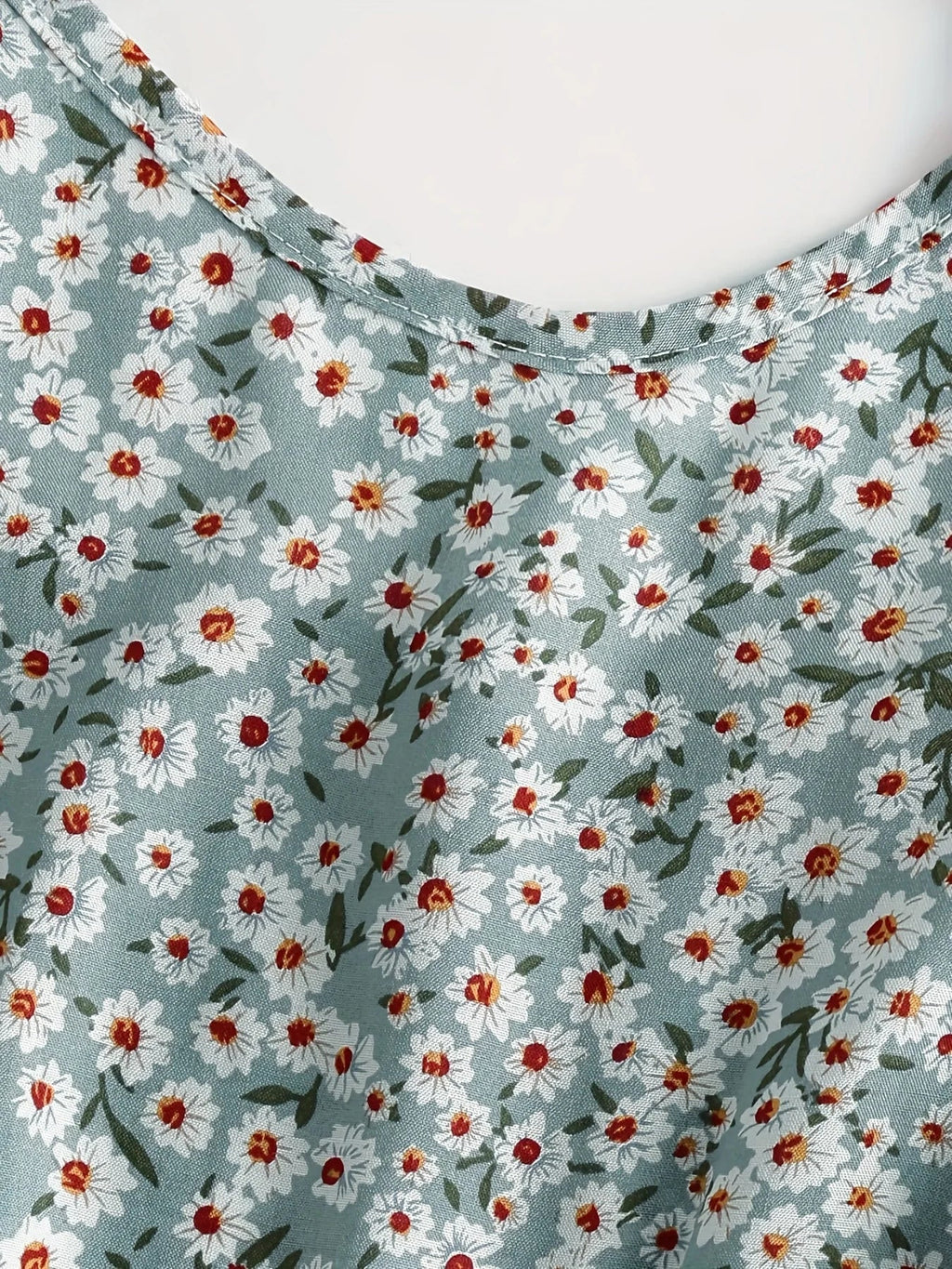 Floral One Shoulder Dress With Waist Enhancing Style