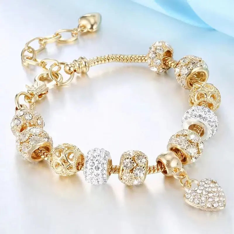 Women's Fashion Beaded Love Bracelet for Daily Wear and Special Occasions