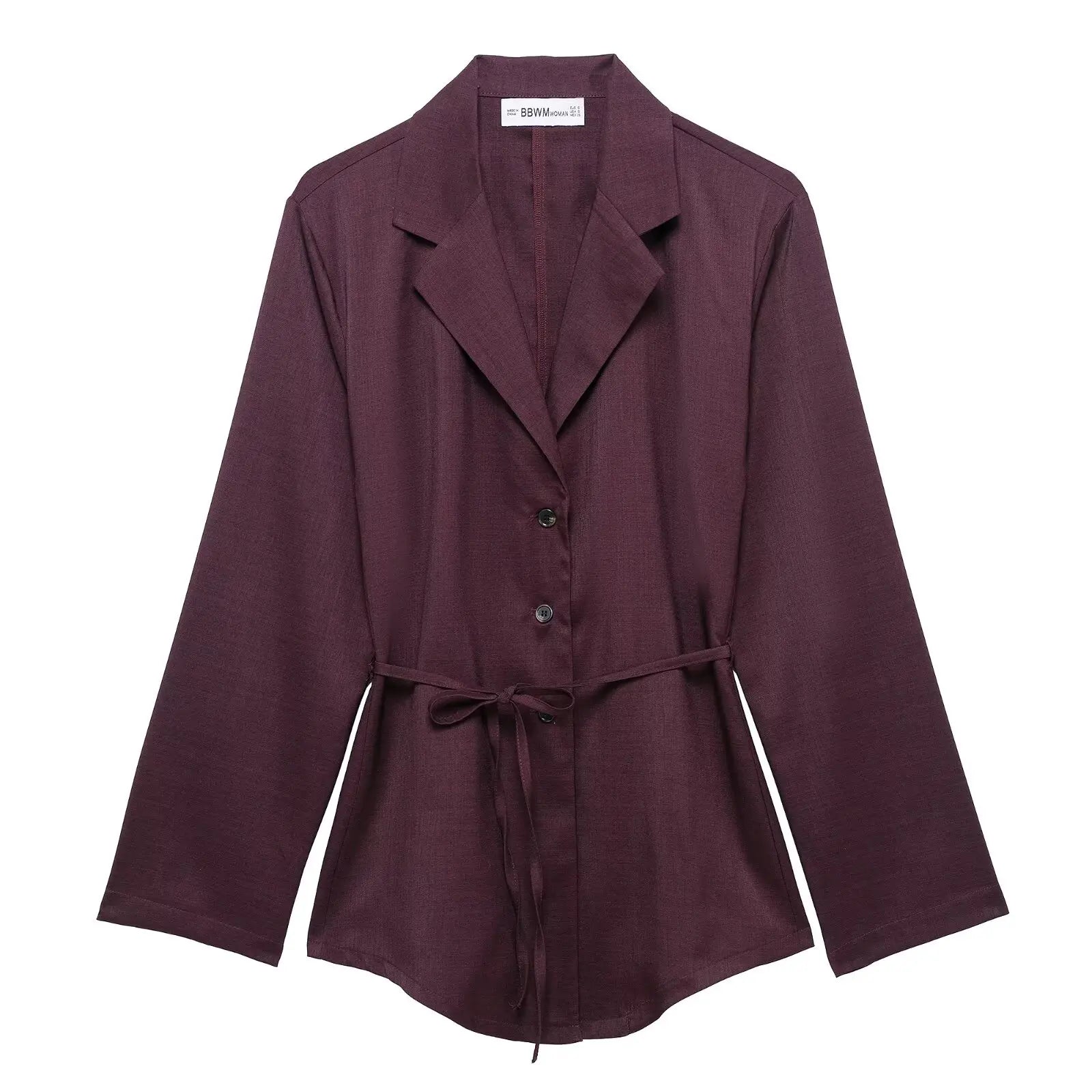 Women 2 Piece Suit Set Blazer And Wide Leg Trousers