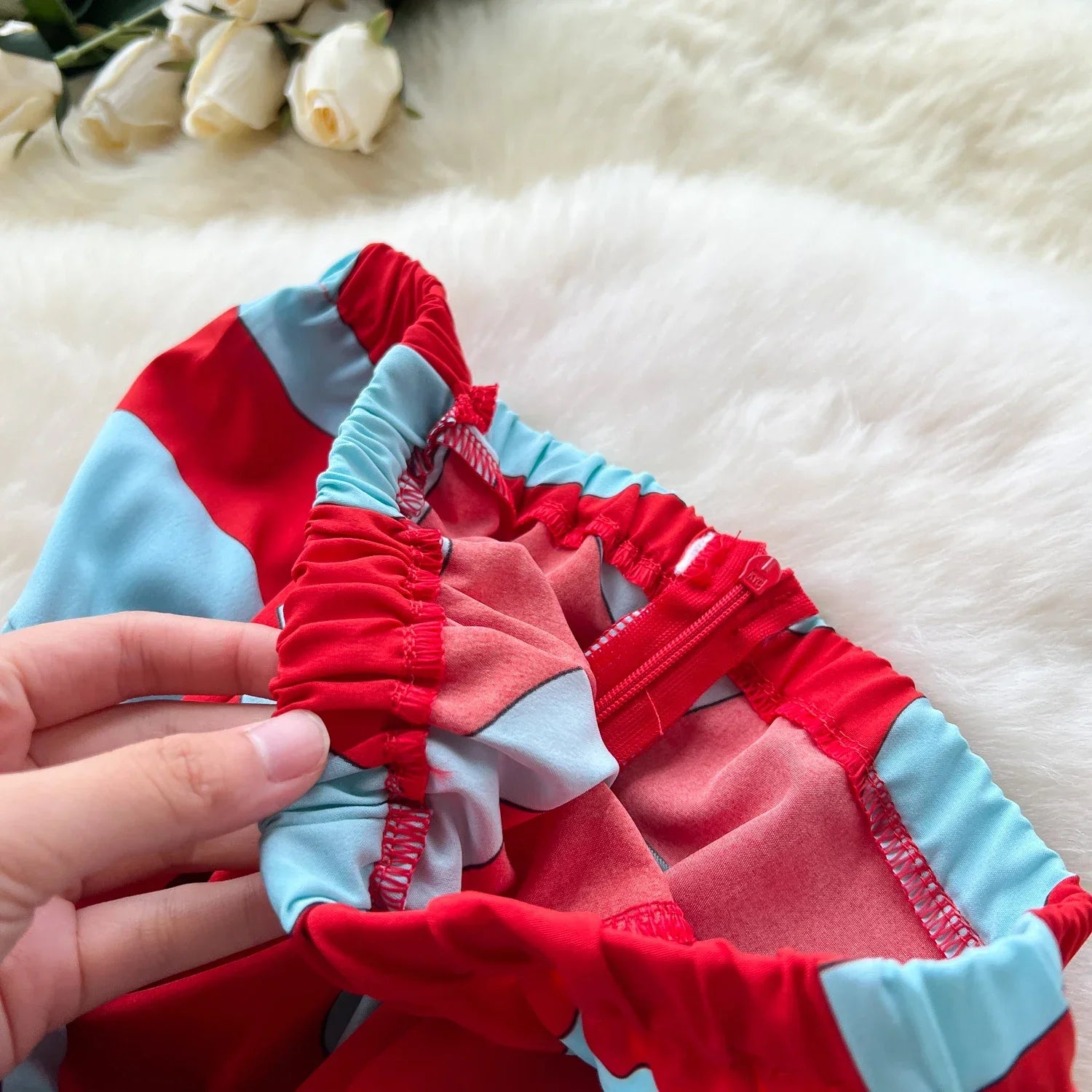 Women's Elegant Suspender Jumpsuit Sexy Printed Casual Hip Waist Overalls Romper