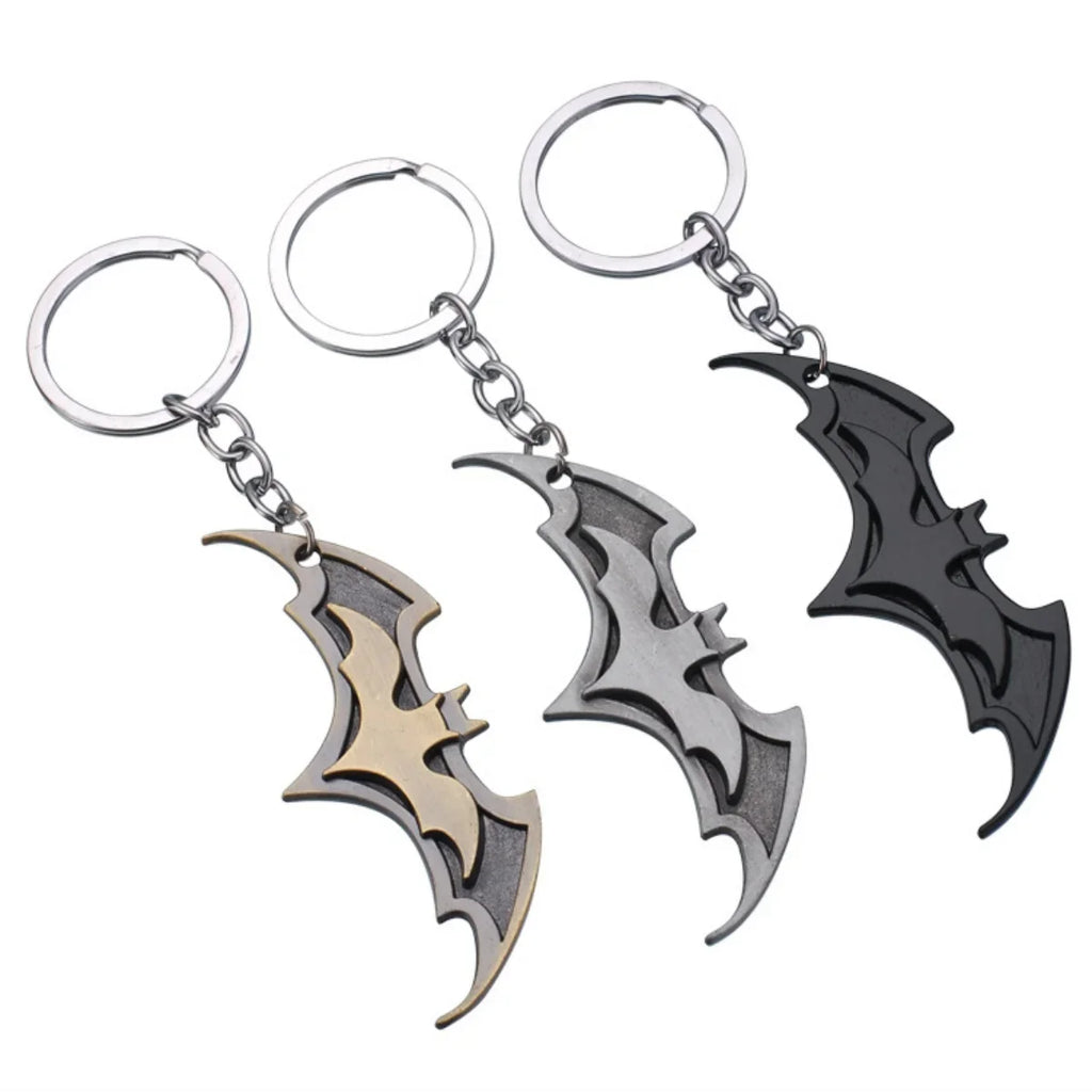 Anime Bat Keychain for Couples Creative High-End Car Accessory for Men and Women
