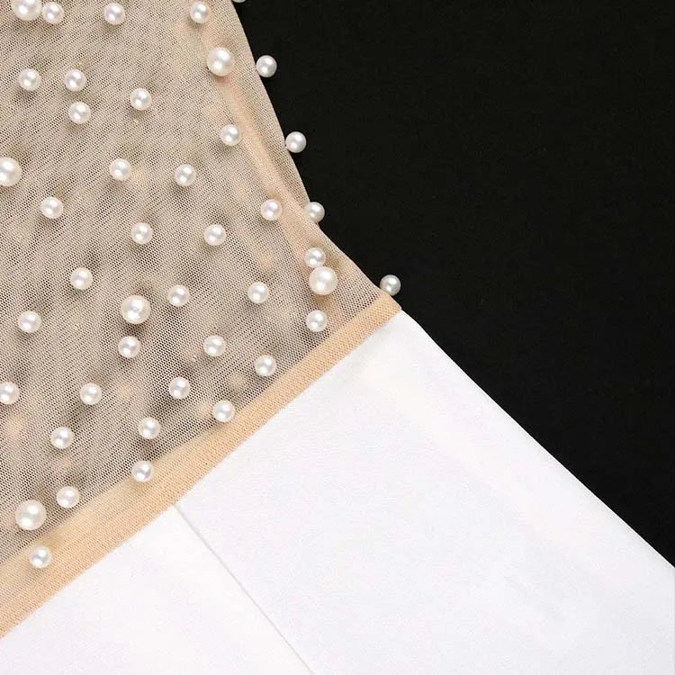 Elegant High Waisted Beaded Short Sleeve Jumpsuit for Women Luxury Birthday Dinner Party Romper Overalls Outfit