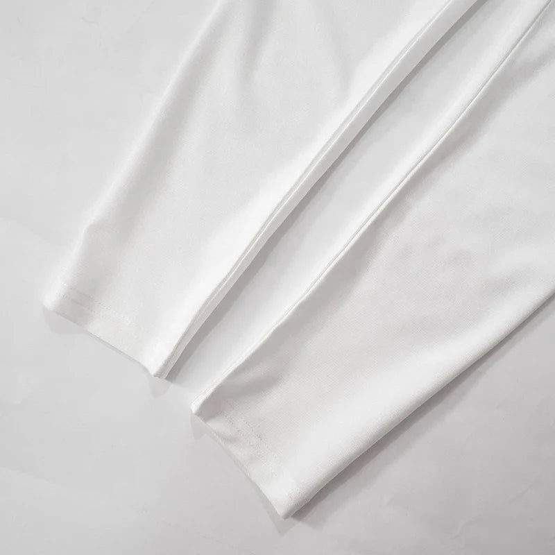 Elegant Women's Strapless Slim Fit Backless Sleeveless Pencil Jumpsuit Solid Color Evening Wear